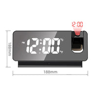 Caméra horloge Affichage blanc ou multicolore