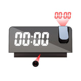 Caméra horloge Affichage blanc ou multicolore