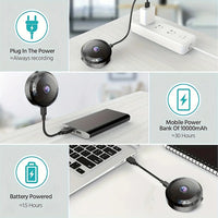 Mini caméra espion ronde